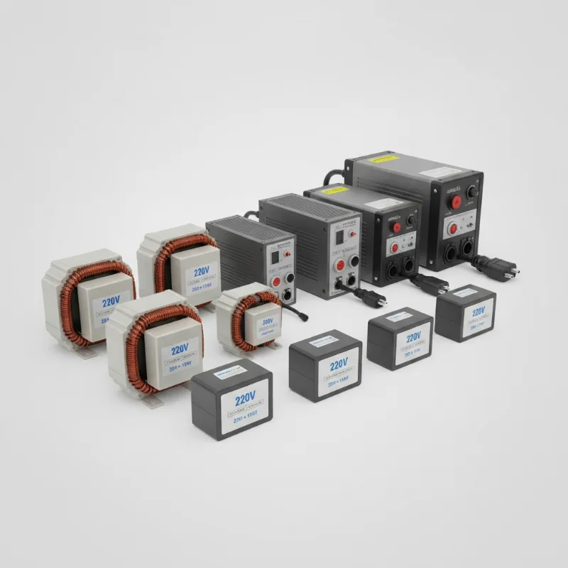 จำหน่าย หม้อแปลงไฟฟ้าแรงดันต่ำ 1 เฟสและ 3 เฟส, แปลงไฟ 220V เป็น 110V, แปลงไฟ DC เป็น AC, เครื่องชาร์จแบตเตอรี่ รถยนต์, เรือ, โฟล์คลิฟต์, รถไฟฟ้า — สินค้าหลัก