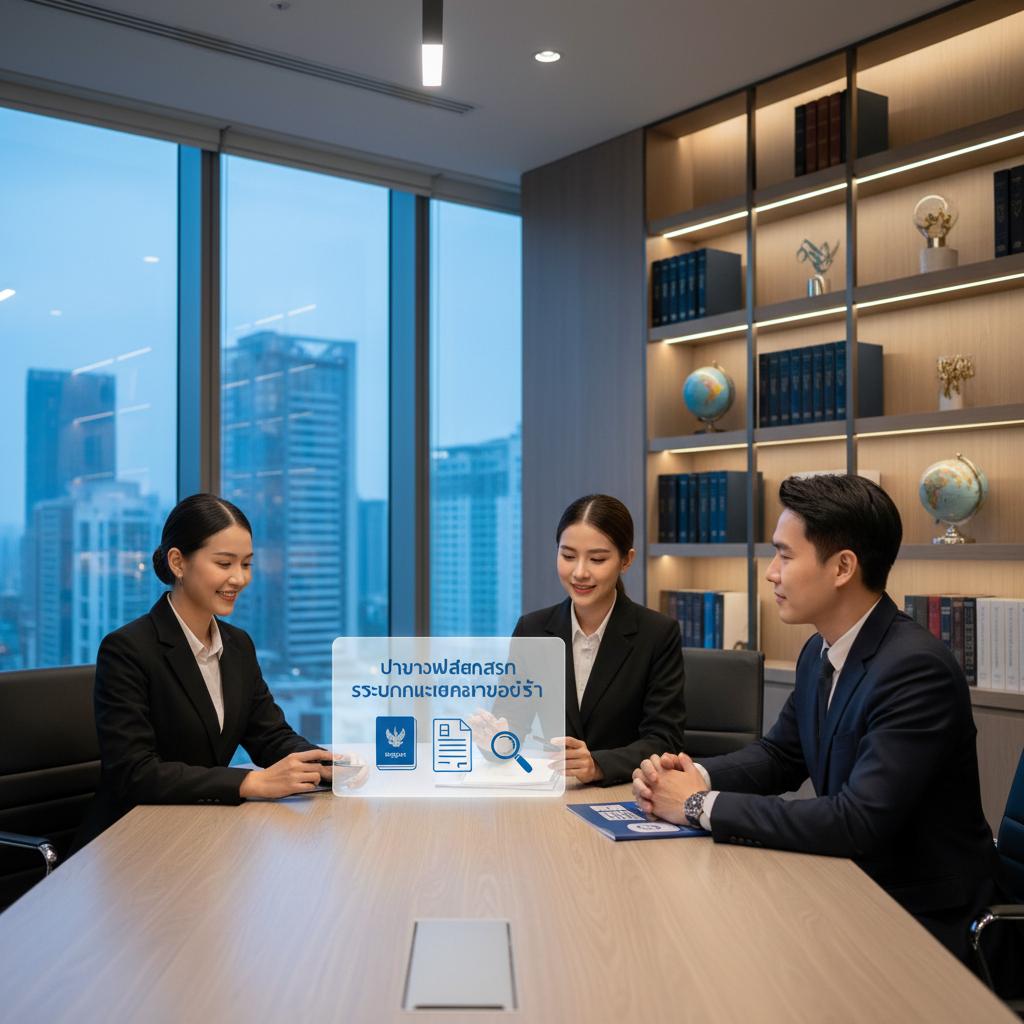 ฝ่ายขายบริการแปลเอกสารและรับรองนิติกรณ์แบบครบวงจร