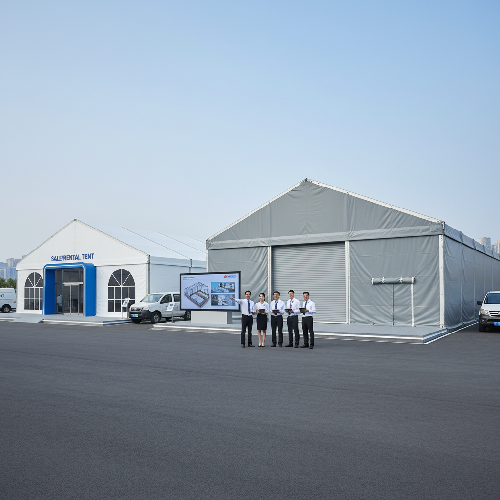 เต็นท์ขาย-เช่า และเต็นท์โกดังขนาดใหญ่