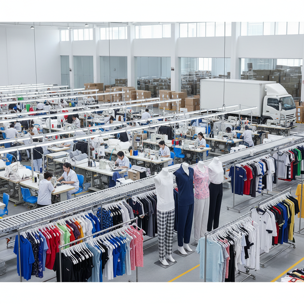 โรงงานผลิตเสื้อผ้า OEM/ODM ครบวงจร มาตรฐานส่งออก