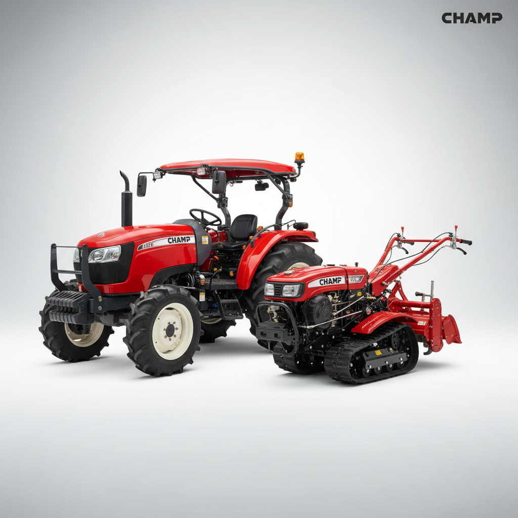 รถแทรกเตอร์และรถแทรคตีนา แชมป์