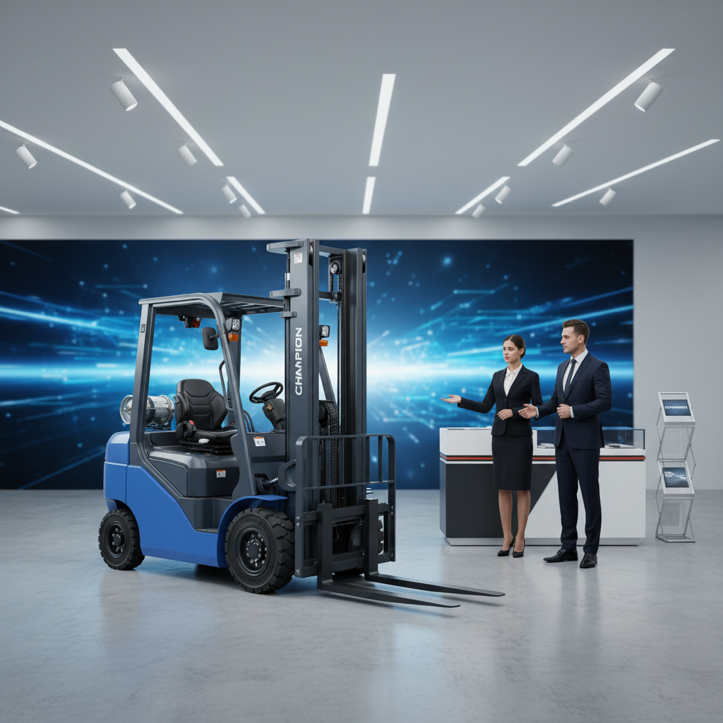 รถโฟล์คลิฟท์แชมป์