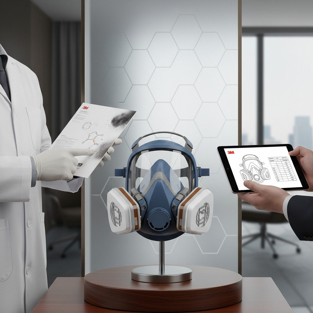 หน้ากากไส้กรองเดี่ยว 3M 3200K