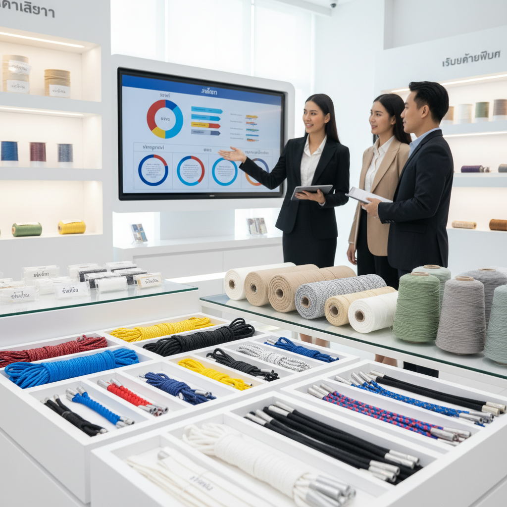 บริการผลิต ทอเชือก ตัด จั้มหัว ย้ำหัว เชือกโพลี พีพี คอตตอล เทป สายสิญจน์ สกรีนเชือก คิ้วที่นอน และ เส้นด้ายพีพี รุ่นแนะนำ