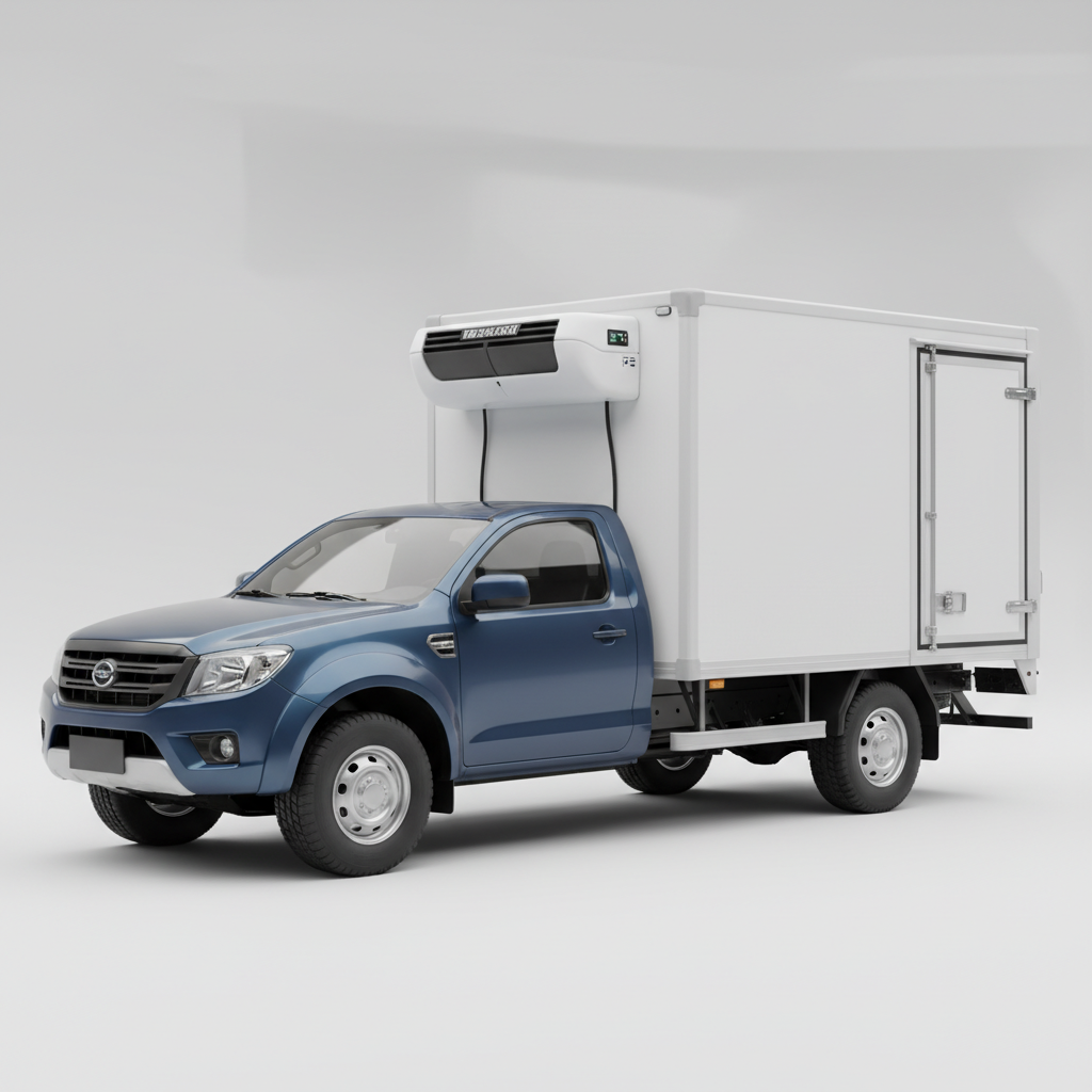 รถกระบะตู้ทึบขนส่งอาหาร