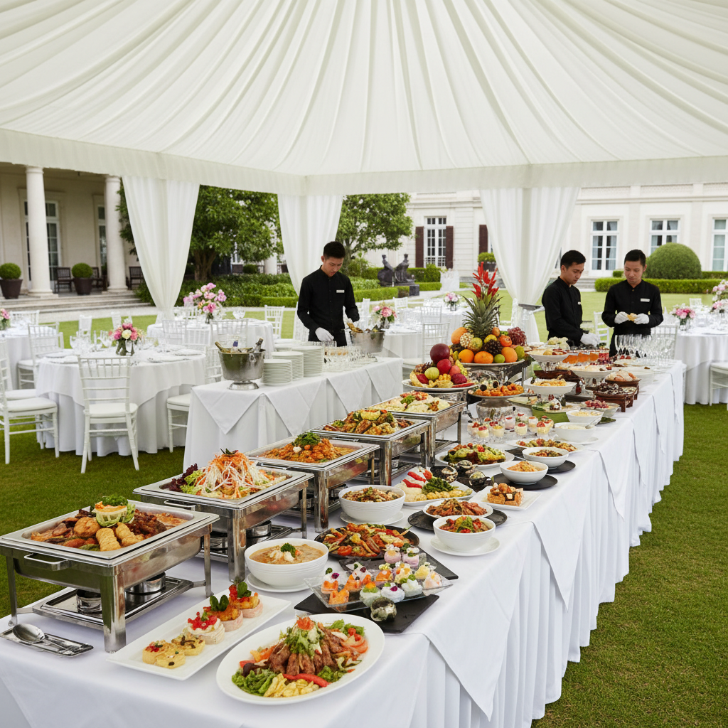 บริการรับจัดบุฟเฟต์นอกสถานที่
