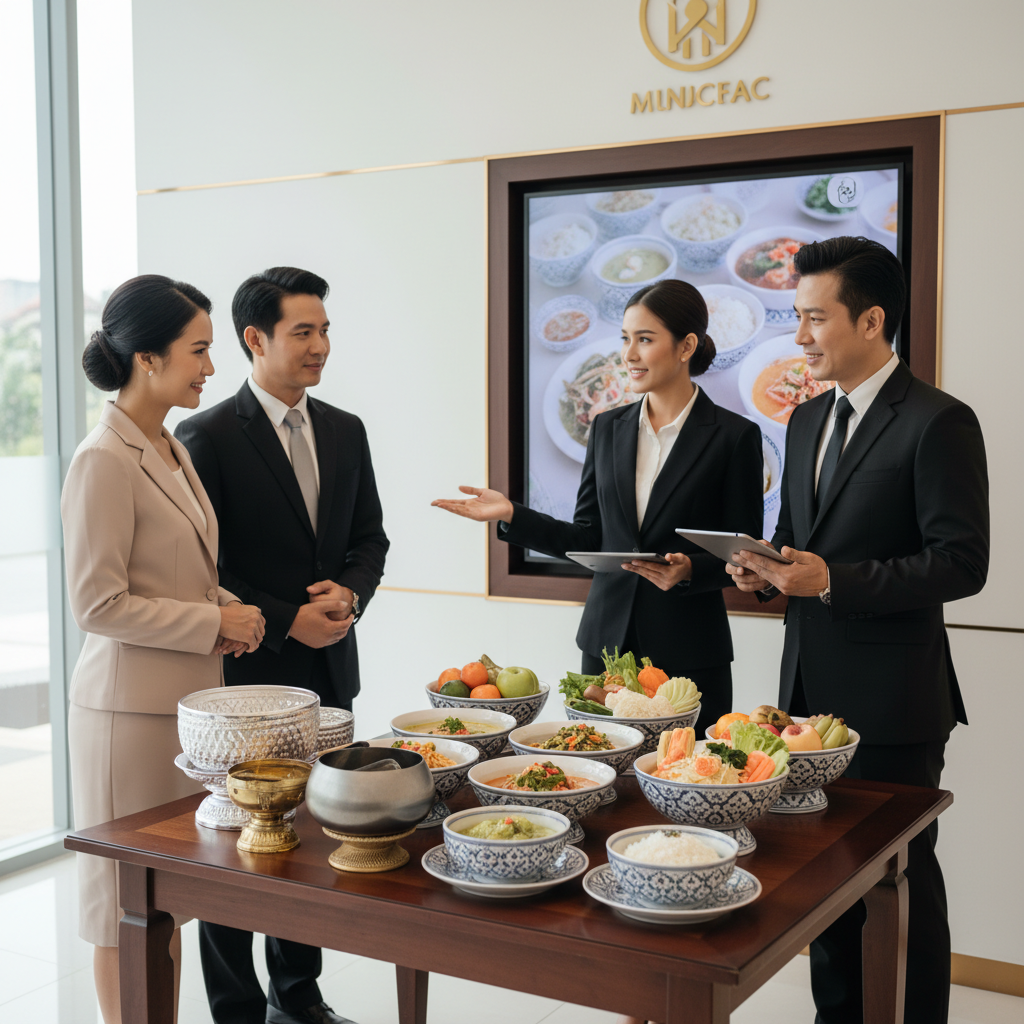 บริการรับจัดอาหารเลี้ยงพระ