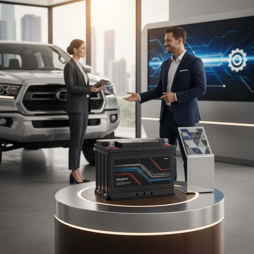 แบตเตอรี่รถปิคอัพ