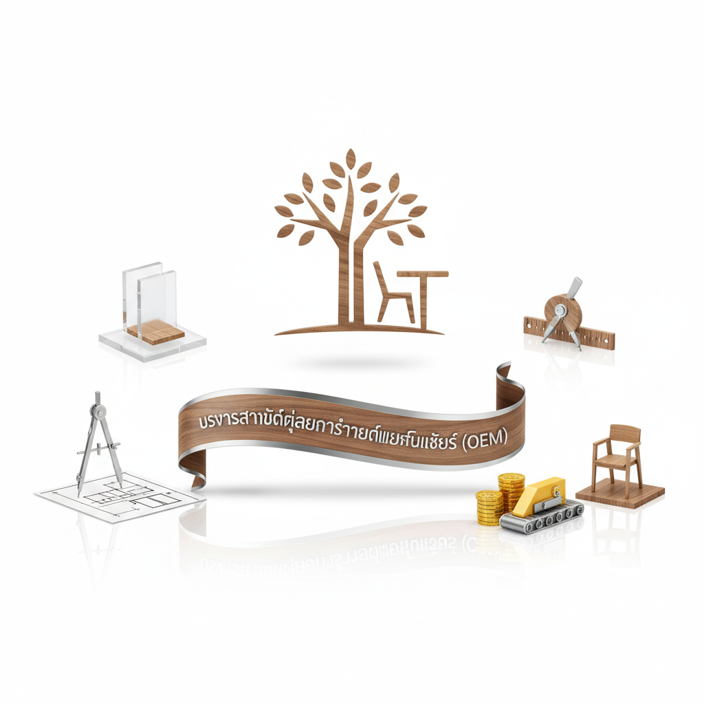 บริการสำหรับผู้อยากสร้างแบรนด์เฟอร์นิเจอร์ (OEM)