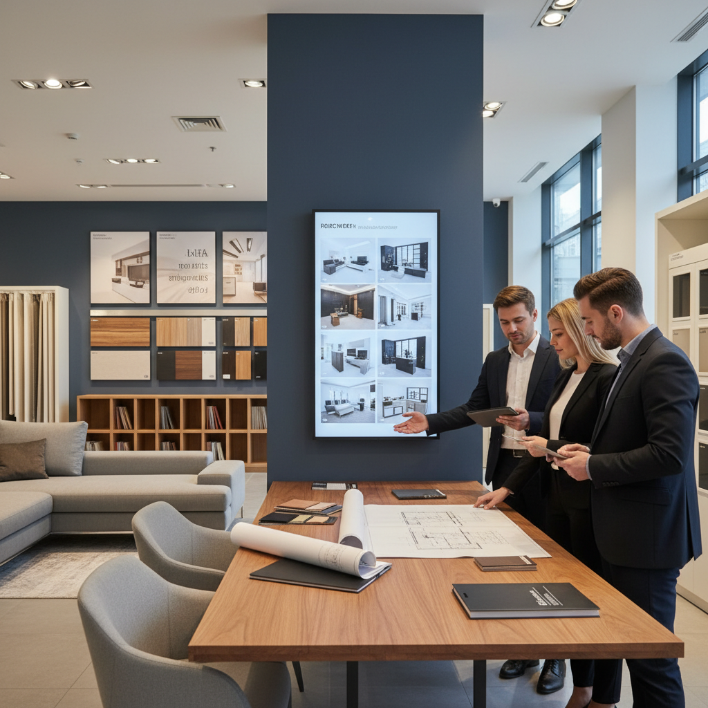 บริการสำหรับบริษัทออกแบบตกแต่งภายในและผู้รับเหมา