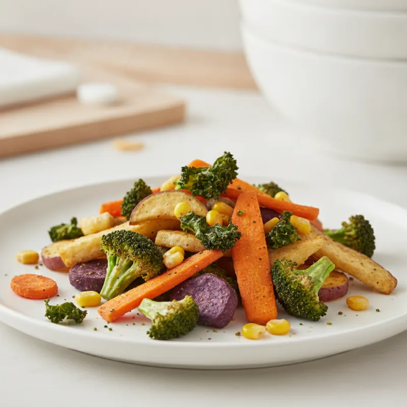 นวัตกรรมผักอบกรอบเพื่อสุขภาพ (Healthy Veggie Snacks)