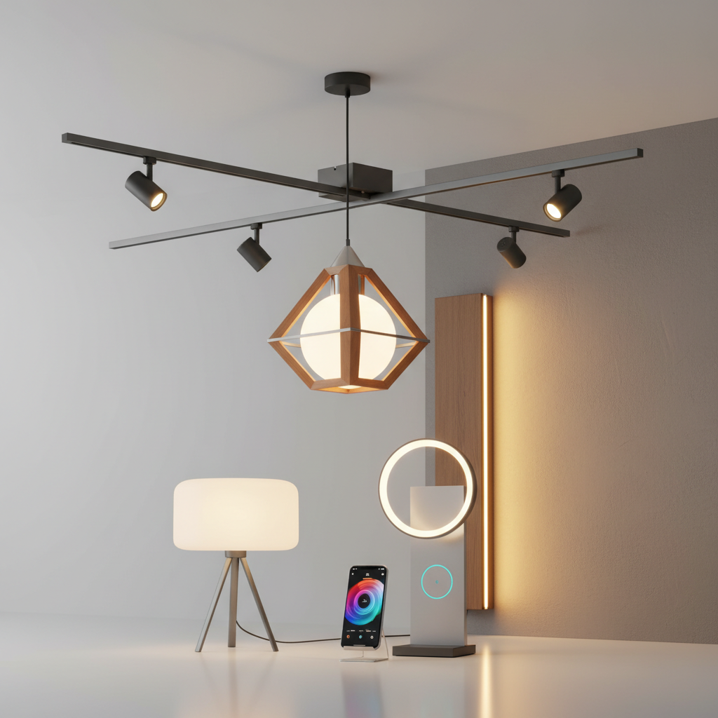 ระบบไฟอัจฉริยะและโคมไฟภายใน (Smart Home & Indoor Lightings)