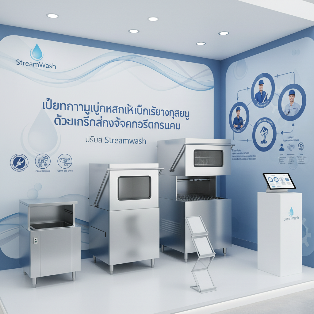 บริษัท สทรีมวอช เซลส์ เซอร์วิส จำกัด เป็นผู้นำเข้า ประกอบโดยวิศวกรมืออาชีพ พร้อมจัดจำหน่ายเครื่องล้างจาน-ชาม และเครื่องล้างแก้วคุณภาพสูง มาตรฐานยุโรป และมาตรฐานเยอรมัน โดยมีทั้งขนาดเล็ก กลาง และขนาดใหญ่สำหรับภาคอุตสาหกรรม การล้างจานซึ่งดูเหมือนจะเป็นเรื่องง่ายๆ สำหรับหลายคน แต่เป็นเรื่องยากสำหรับผู้ประกอบธุรกิจที่ต้อง ล้างภาชนะจำนวนมาก โดยทางบริษัทได้ตระหนักถึง ความสะอาด ปลอดภัย ปลอดเชื้อโรค บริการหลังการขายที่ดี บริการแบบห่วงใย ใส่ใจ และการลดต้นทุนค่าใช้จ่ายสำหรับการล้างแก่ผู้ประกอบการ “เปลี่ยนความยุ่งยากให้เป็นเรื่องง่ายๆ ด้วยเครื่องล้างจานอุตสาหกรรม ” ปรึกษา Streamwash บริการหลังการขาย การบริการหลังการขาย เป็นสิ่งที่สำคัญที่สุดสำหรับบริษัท ทางบริษัทได้ตระหนักในหน้าที่ความรับผิดชอบ การแก้ปัญหาและซ่อมบำรุงเครื่องล้างจานเพื่อให้ธุรกิจของลูกค้า ดำเนินไปได้อย่างต่อเนื่อง โดยทีมวิศวกรและช่างมืออาชีพ ผู้ที่มีความรู้ ความชำนาญ มีประสบการณ์จริงในการแก้ไขปัญหา เรามุ่งมั่น พัฒนาและอบรมบุคลากร เพื่อเพิ่มทักษะการซ่อมบำรุง พร้อมทั้งการบริการเพื่อความพึงพอใจของลูกค้าอย่างสูงสุด ตัวเลือกสำหรับงานเฉพาะ