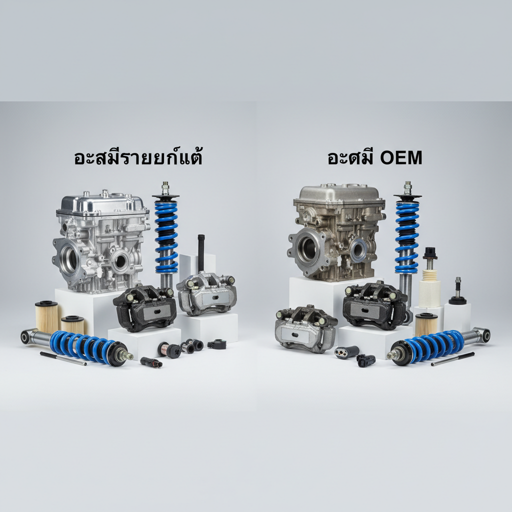 อะไหล่รถยนต์แท้และอะไหล่ OEM