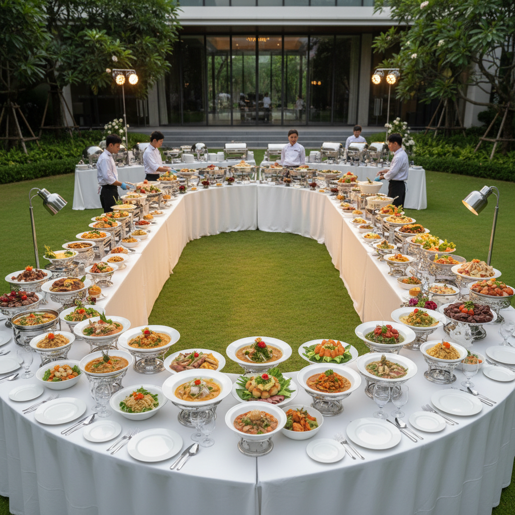 บริการจัดเลี้ยงนอกสถานที่ (Premium Outside Catering)