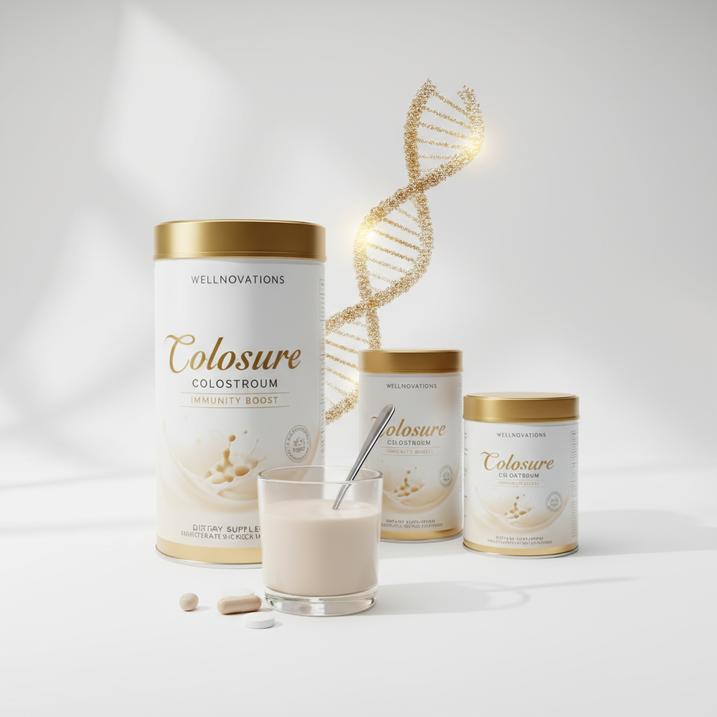 เวลโนเวชั่นส์ ส่งอาหารเสริมอาหาร Colosure (โคลอชัวร์) มี Colostrum (โคลอสตรุ้ม) กระตุ้นภูมิคุ้มกัน ตอบสนองการเข้าสู่สังคมผู้สูงอายุโดยสมบูรณ์ของประเทศไทย..