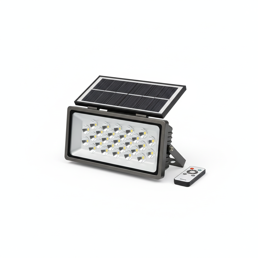 โคมฟลัดไลท์โซล่าเซลล์แอลอีดี รุ่น คอมบ์